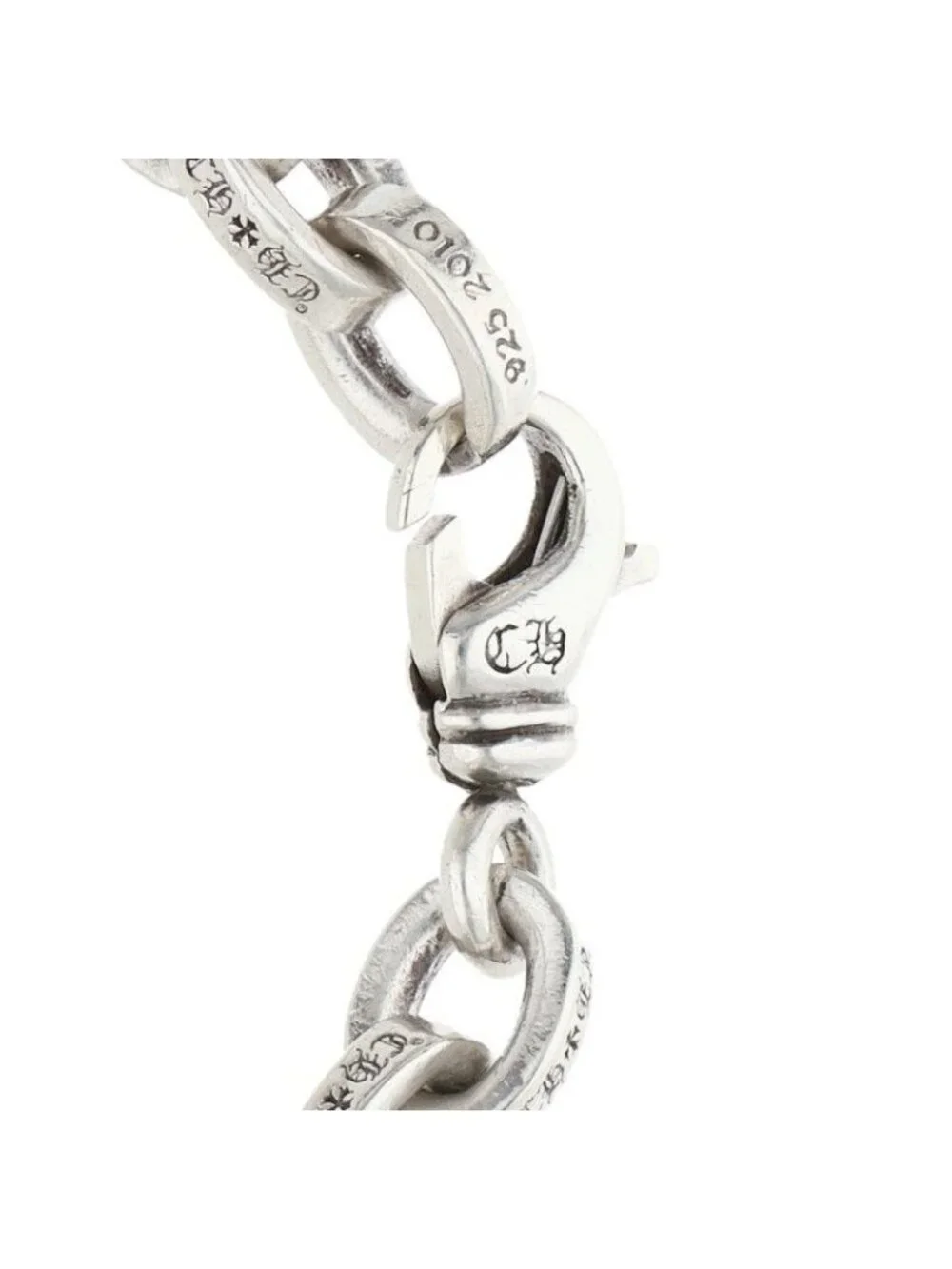 Chrome Hearts Large Paper Chn Chain Silver Bracelet